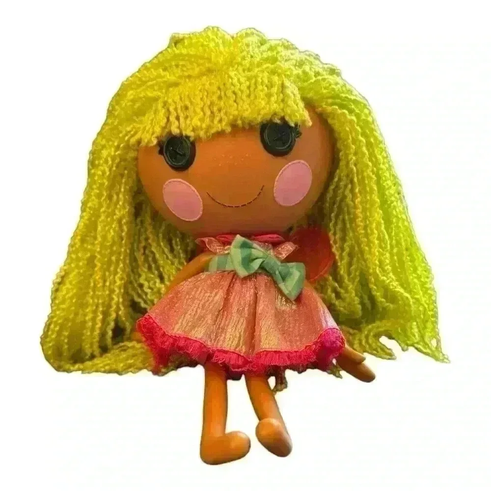 Lalaloopsy Pix E Flutters Doll Green Loopy Hair Fairy Wings Full Size - Picture 2 of 3